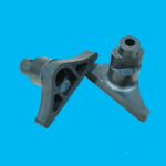 Custom machined plastic bottle neck guide blocks for rotary filling machines