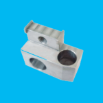 Precision machined metal sliding block with integrated rail profile Gallery Filter：Custom CNC Machined Parts