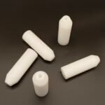 Custom machined UHMWPE guide roller spacers