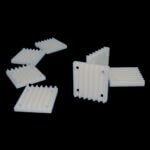 CNC machined UHMWPE ribbed gripper pads friction plates