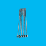Extra-long precision stainless steel stretch rods for PET blow molding machines