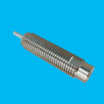 CNC machined grooved ribbed spindle shaft for blow molding machinery