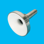 Precision machined plunger push rod assembly for PET blowing machines
