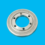Precision CNC machined indexing flange ring with mounting holes