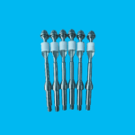 CNC machined precision stretching needles and pins for blow molding