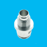 CNC machined custom threaded pneumatic air connector fitting