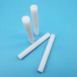Short cut white virgin POM acetal plastic solid rods